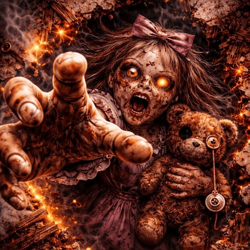 Horror canvas wall - canvas, art