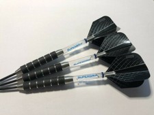 22g Hurricane Quantum Tungsten Darts Set, Supergrip Stems, Quantum Flights