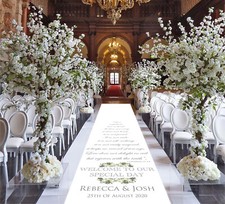 Personalised WEDDING AISLE