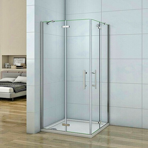 Shower enclosure and - enclosure, tray