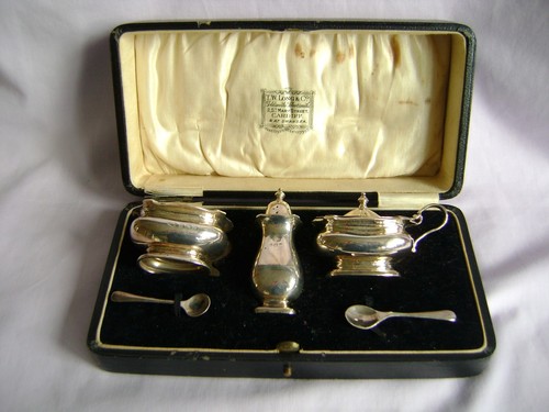 Antique hallmarked silver - antique,