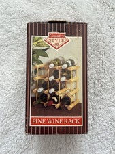 Vintage Late 80s Pine Wine