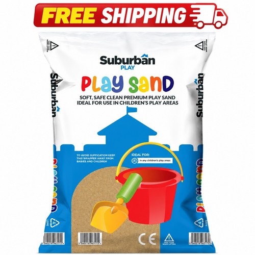 Play sand 20kg washed - sand, natural