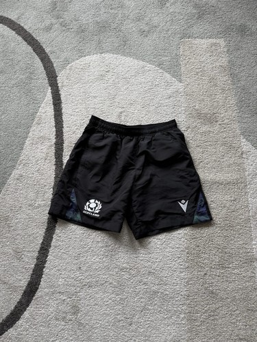 Mens black macron scotland - macron,