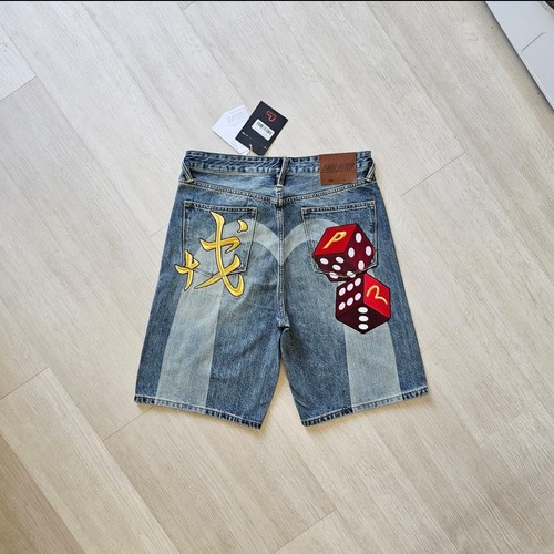 Palace evisu jean shorts - palace,