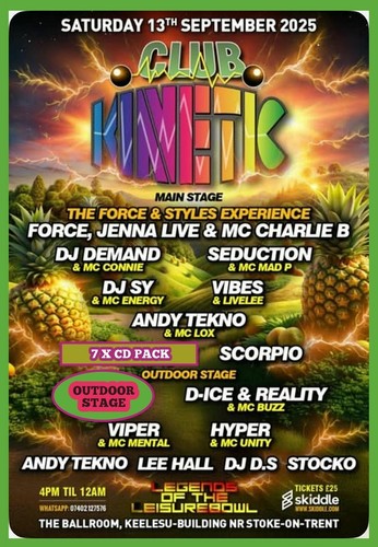 Club kinetic 13th sept 2025 - kinetic,