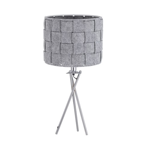 Modern chrome tripod 53cm - chrome,