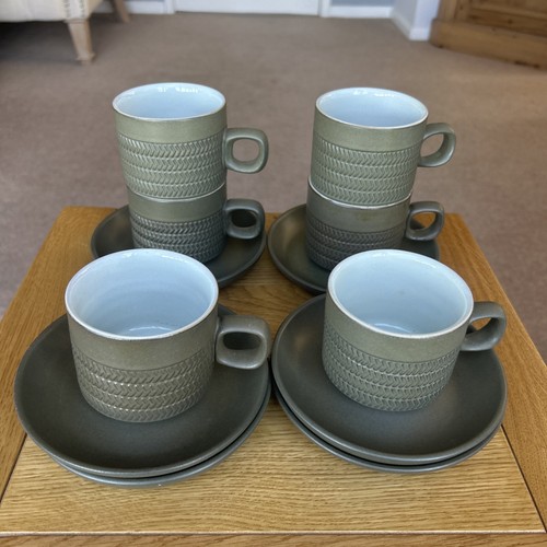 Denby pottery vintage chevron - denby,