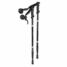 Karrimor Aluminium Alloy Trekker Walking Poles – Adjustable Hiking Sticks – New 