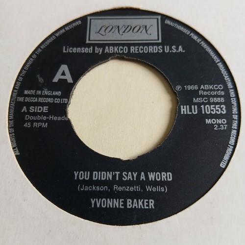 Yvonne baker you didnt - baker,