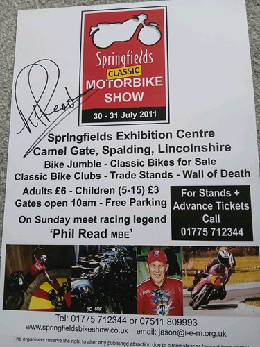 Phil read signed motorcycle - phil,