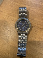 Seiko Kinetic Titanium SQ100 5M42-0A20 Two-Tone 100m Watch 