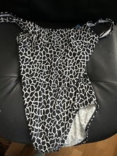 BHS Black and white swimsuit