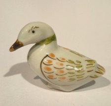 Duck Figurine ~ Hand Painted