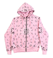 Supreme Style Pink Paisley Zip