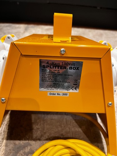 110volt way splitter box - 110volt,