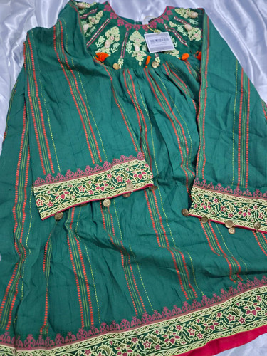 Junaid jamshed green floral - junaid,