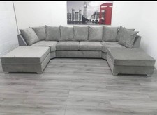 New Grey U Shape sofa with