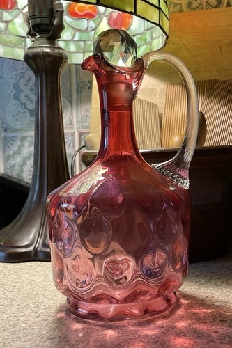 Victorian ruby cranberry - ruby, glass