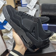 Air jordan 4s BLACK CAT Men's