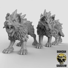 Giant wolf miniature - giant,
