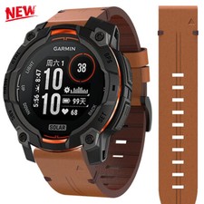 Quick Fit Leather Band Watch