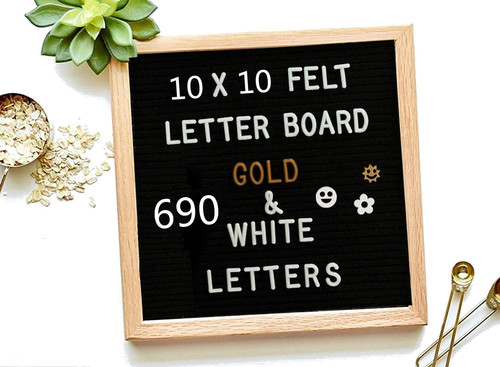Felt letter board - 10, 10