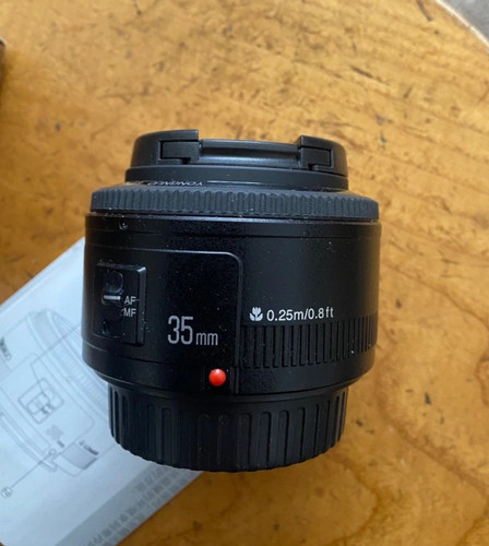 Yongnuo yn35mm lens canon - lens,