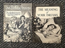 Woman’s Weekly Magazine Free Gifts Giveaways Meaning of Dreams & Horoscopes VG+