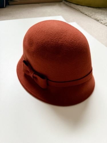 Christy felt orange hat - christy’s,