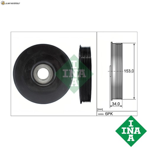 Pulley crankshaft 544 0079 - pulley, 10