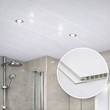 Gloss White PVC Bathroom