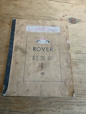 ROVER P4 60 75 90 105 SALOON