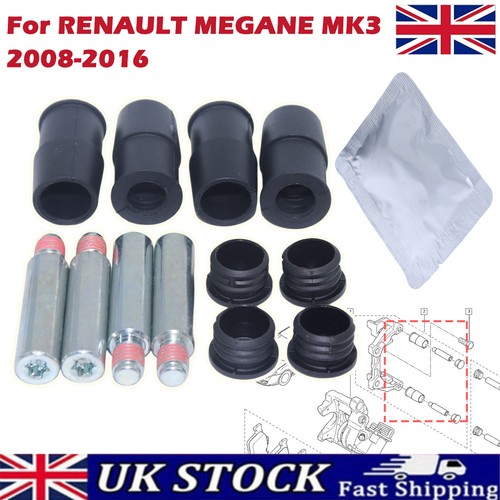 Front caliper slider pins - caliper,