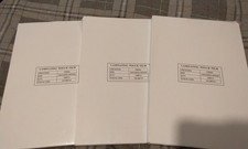 3 Packs A4 Laminating Pouches 100 Sheets Each Pack 150mic
