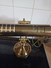 Vintage Retro Style Brass Adjustable Bankers Desk Lamp in Mint Condition
