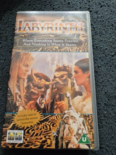 Labyrinth vhs video - , tape
