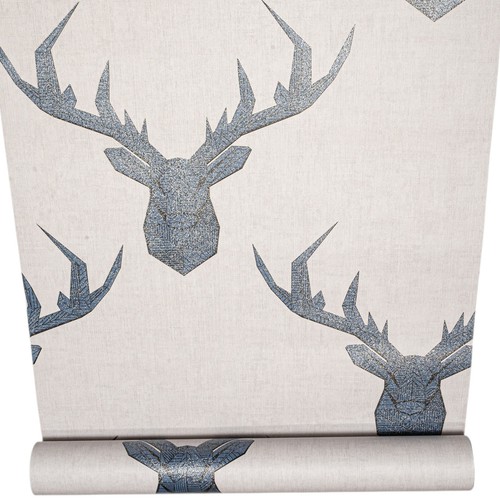 Grey blue stag - grey,