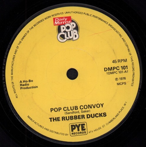 Rubber ducks pop club convoy - ducks,