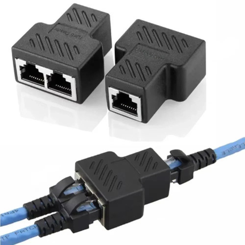 Rj45 splitter port - rj45, 2