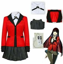 Halloween Kakegurui Compulsive Gambler Yumeko Jabami Cosplay Costume Uniform