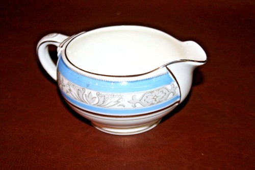 Vintage blue gilt english - blue, &