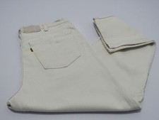 Mens Levi 560 Relax Fit Tapered leg Cream Jeans W 34 / L 29 REF (09823)