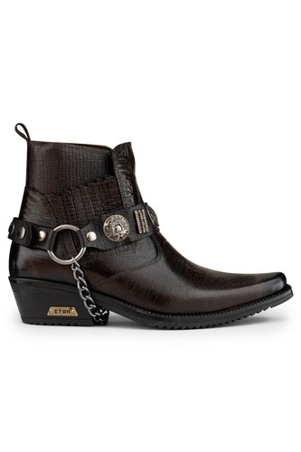 Men brown leather - men's,