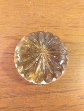 Cavan Irish crystal paper weight, 9.5 cms DIAMETER 
