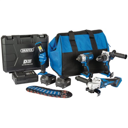 Draper d20 20v workshop kit - 20v,