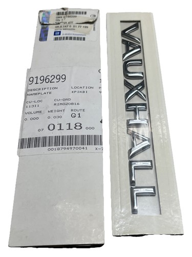 Genuine part 9196299 - genuine,