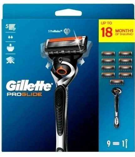 Gillette proglide razor with - gillette,