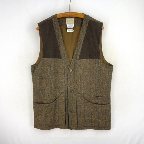 Beretta tweed shooting vest - tweed,