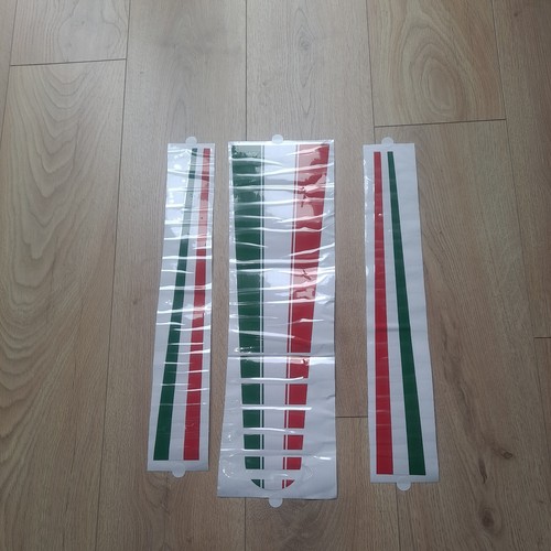 Italian flag bonnet - italian, rear